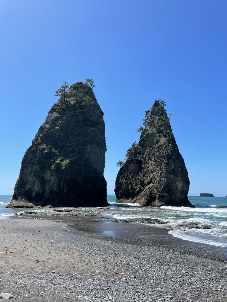 Sea stacks