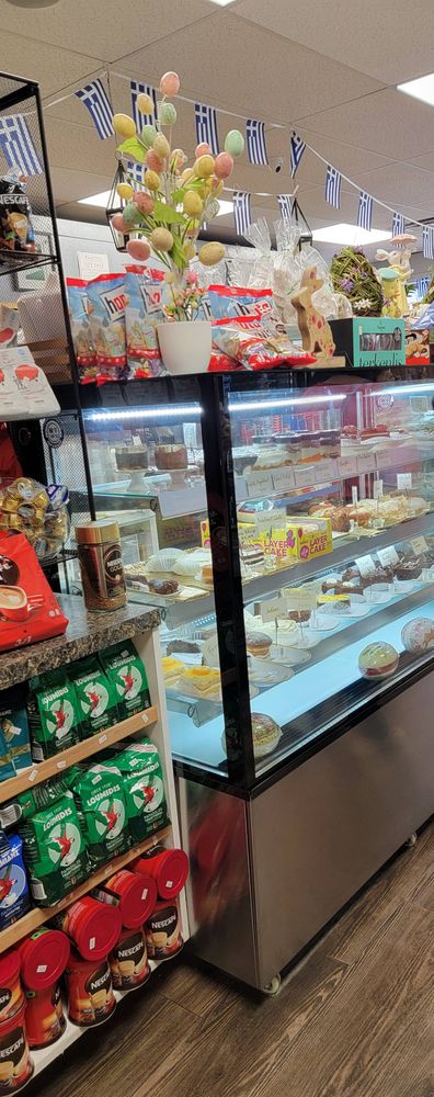 Sophia's Greek Pantry, place was packed, acquired ouzo hard candy and Ajvar. Then headed off to Allston to have shawarma at Garlic N' Lemons.