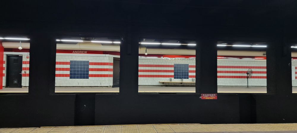 Orange line was down this weekend, took the bus to Andrew, then headed to Alewife. I'm going to have to spend a lot more time in Alewife before it makes sense. There were so many ramps and stairs going off in every direction. Neat bike trails nearby though so I started walking to Belmont.