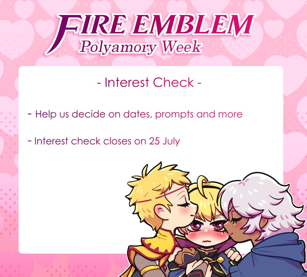 Help us decide on dates, prompts and more.
Interest check closed on 25th of July