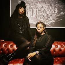 Big Joanie is a British punk band formed in London in 2013. Its members are Stephanie Phillips (guitar and vocals) and Estella Adeyeri (bass guitar and vocals). Pictured here 