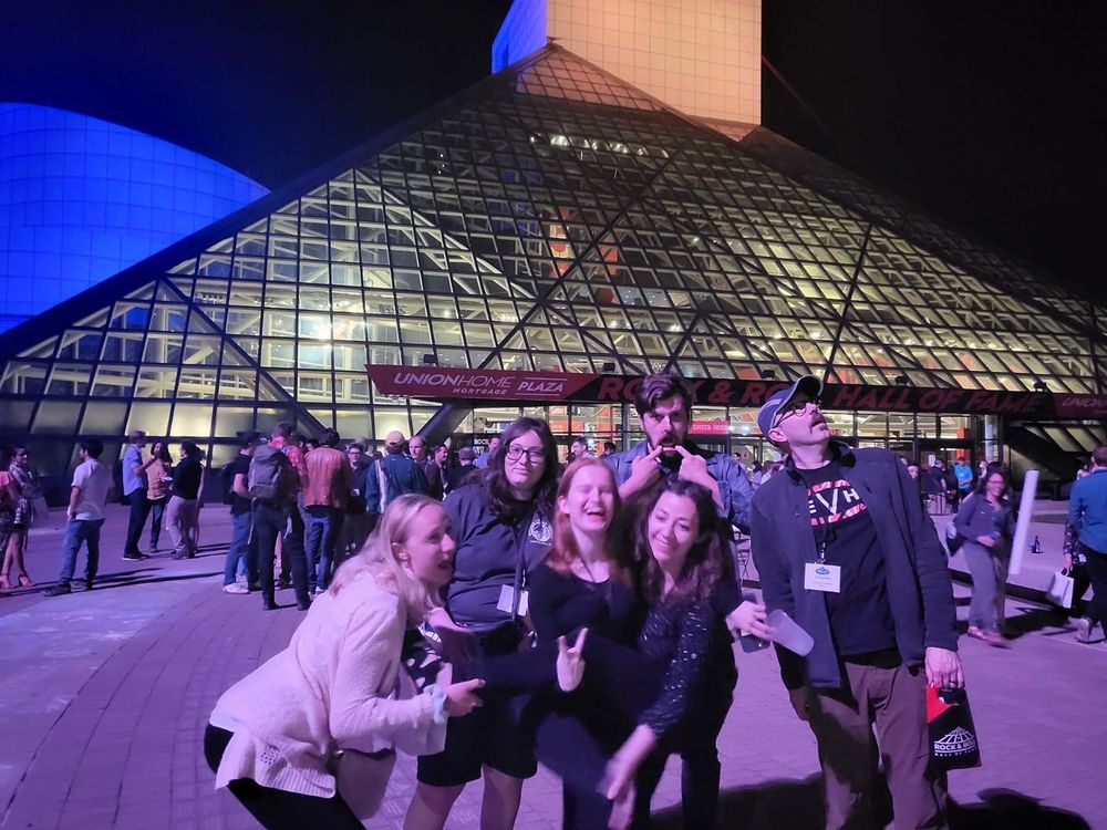 The Gamble Lab in front of the Rock N’ Roll Hall of Fame at Evolution 2022