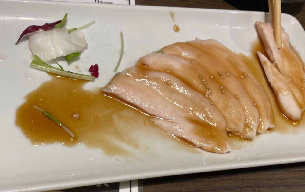 鶏肉レアチャーシュー