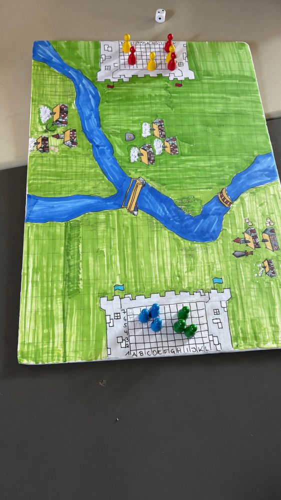 Brettspiel zum Mittelalter