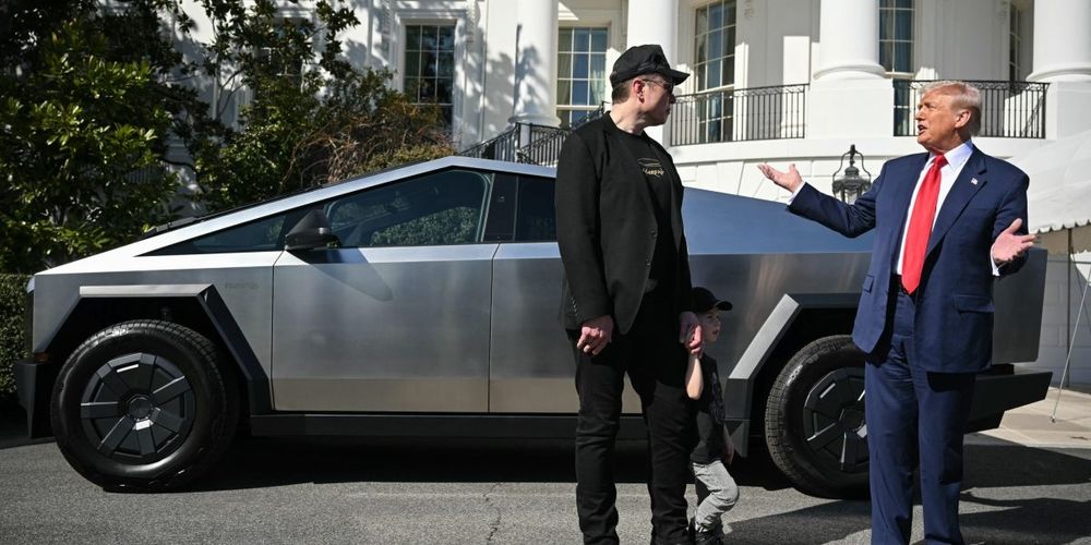header image - Air Force bid for Tesla Cybertrucks in target practice symbolizes the ‘evolving’ relationship between the Pentagon and Big Tech, expert says