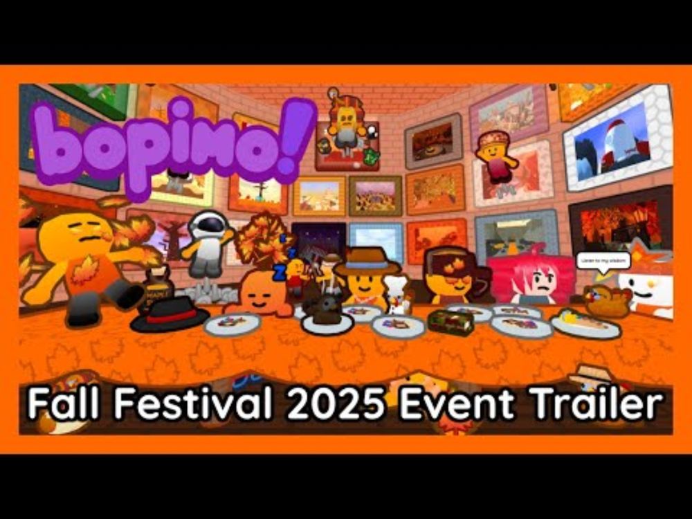 Bopimo! - Fall Festival 2025 Event Trailer