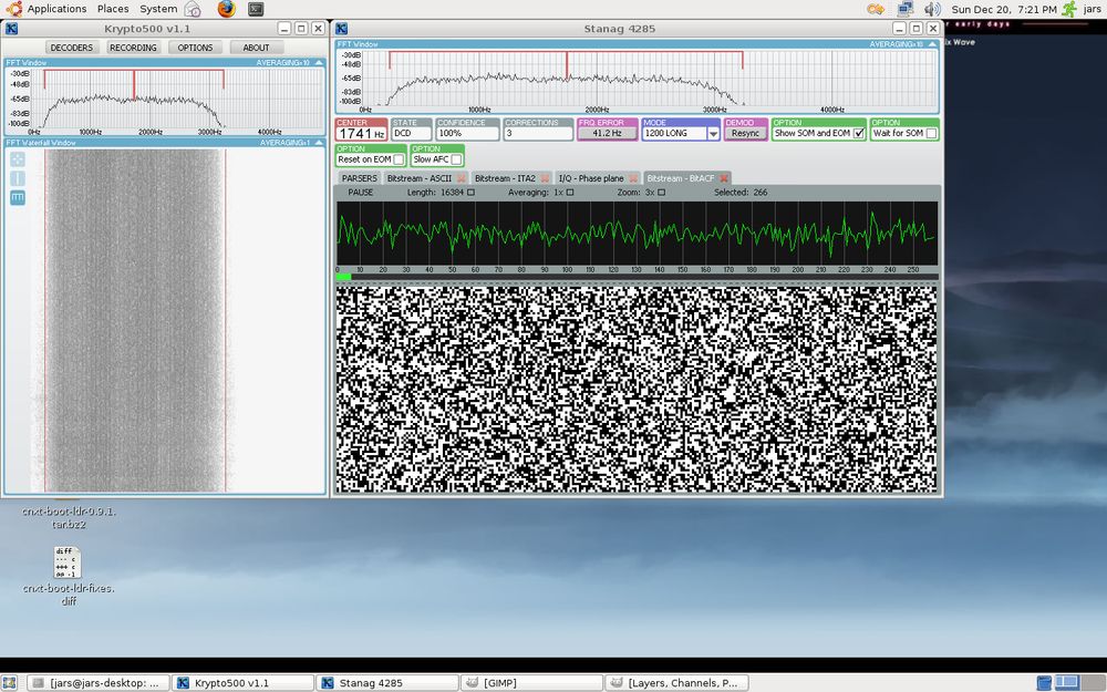 Krypto500 | HF decoding software | HF decoder software | digital signals decoder software | SIGINT | COMINT software | SIGINT software | signal decoding software | signal decoder software | COMINT | bit stream analysis software | SIGINT tools | SIGINT solutions | COMINT system | signal decoder | signals intelligence | SIGINT system | modem classification software | tactical SIGINT | military signals intelligence | digital signal demodulation | communications intelligence | signals decoder algorithms
