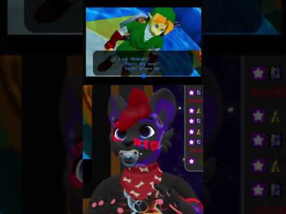 Even Games Say I'm Big! | #amidnightnova on #Twitch #Furry #Babyfur