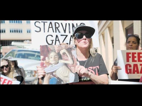 Feed Gaza protest in Tucson 7/24/25