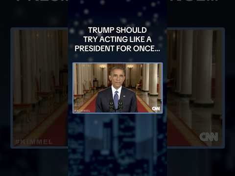 #Trump should try acting like a President for once… #Kimmel