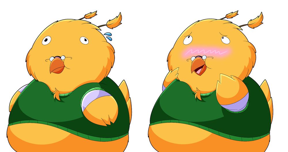 Big Head form PNGtuber, drawn by Xavier-Exeiver