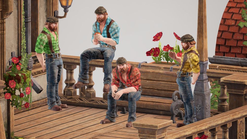 Basic color variation skins 