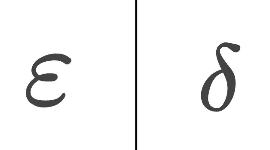 ε | δ 