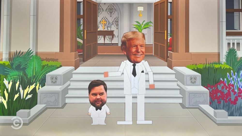 South Park targets Kristi Noem, Charlie Kirk, and Donald Trump in a wild episode featuring podcast parodies, ICE jobs, and a surreal Mar-a-Lago trip.