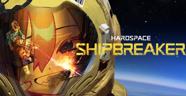 An edit of the "Hardspace Shipbreaker" banner art, where
Theta's face can be seen inside a spacesuit helmet