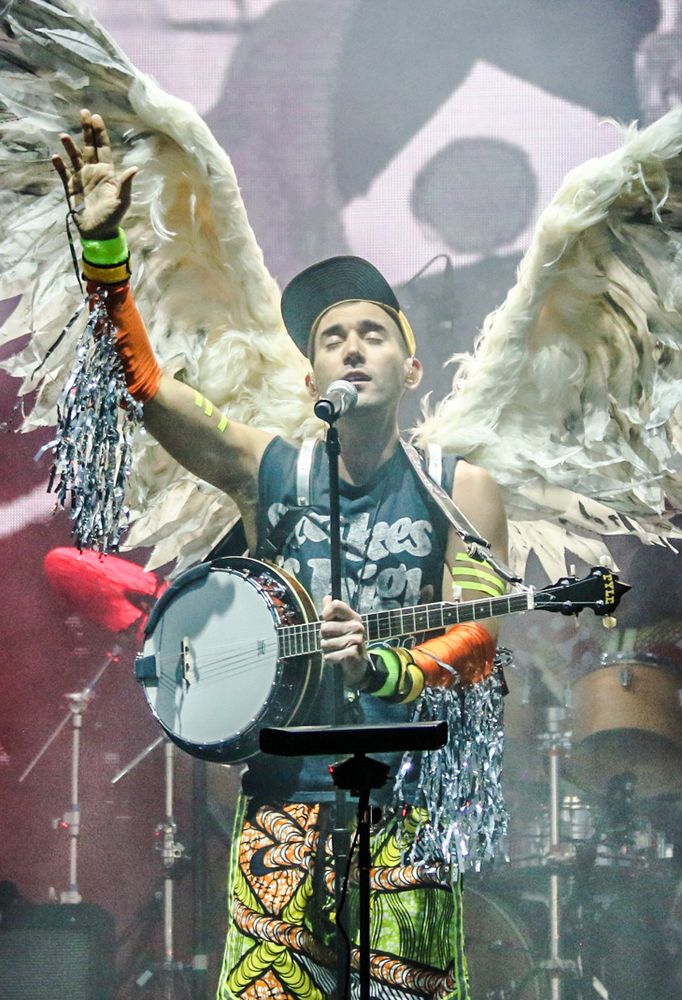 Sufjan Stevens performing at Pitchfork Music Festival 2016