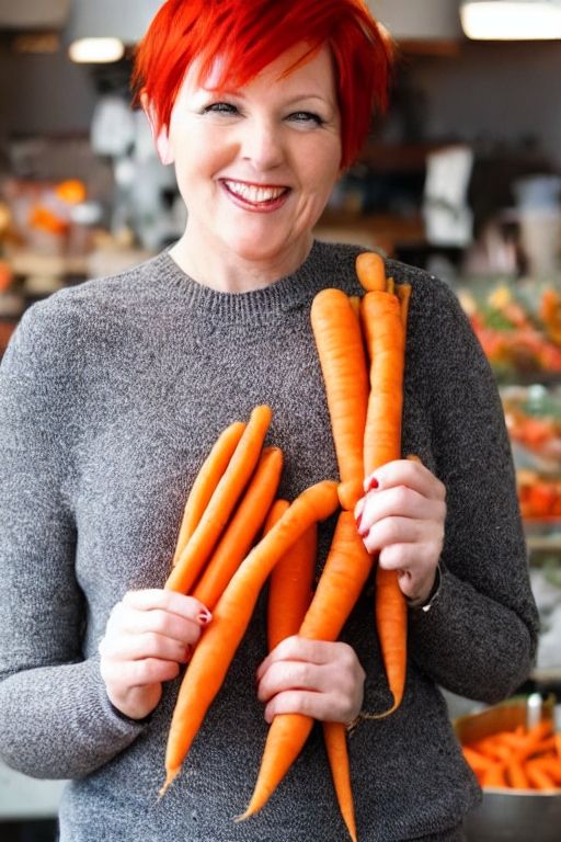 Samantha the three-armed vegetable serf