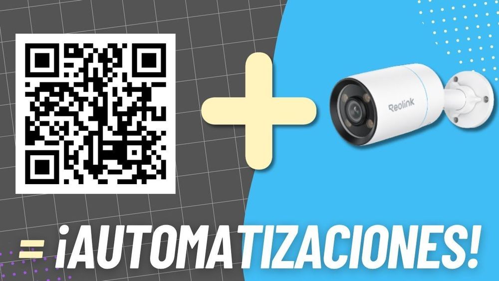 Automatizaciones con un QR y una cámara en Home Assistant