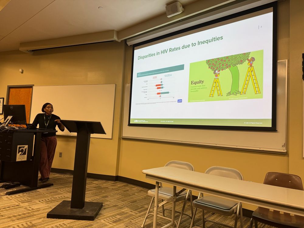 Picture of UAB Faculty Dr Latesha Elopre on World AIDS Day 2024