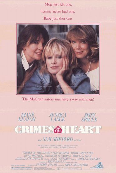 one-sheet for Crimes of the Heart
