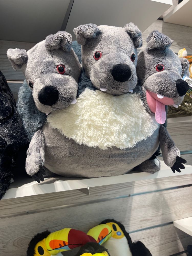 Cerberus plushie