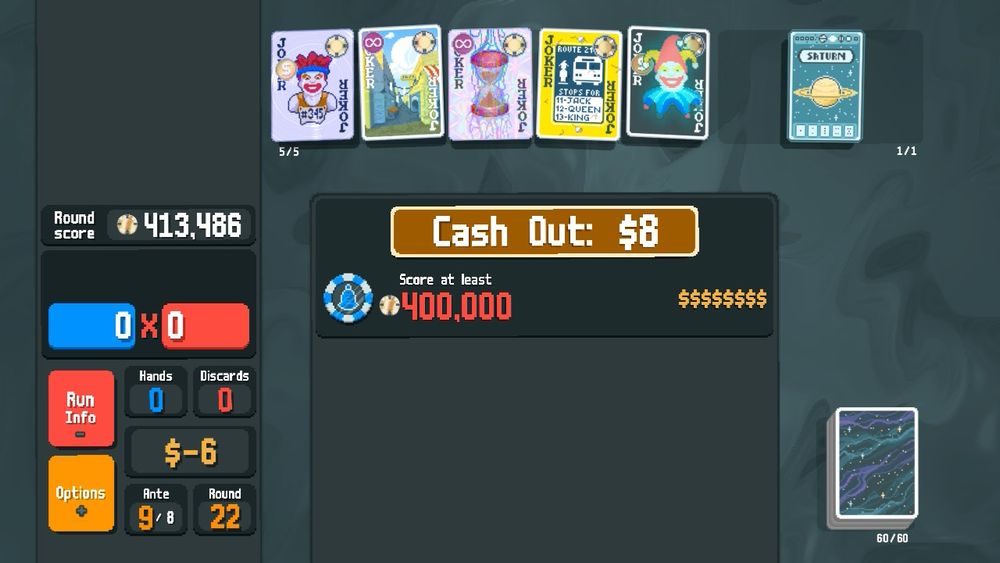 Nebula Deck Gold Stake clear with Straight Build and Hologram up to around 3.75x