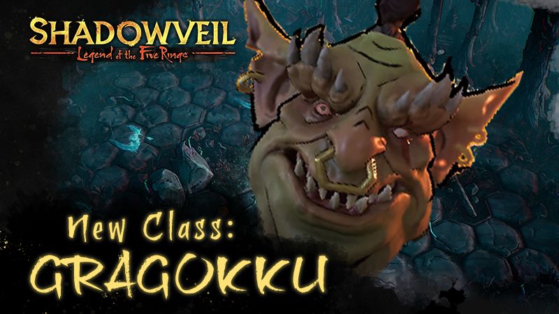 An image featuring the new class in Shadowveil: Legend of the Five Rings: Gragokku, the Goblin Warlord 