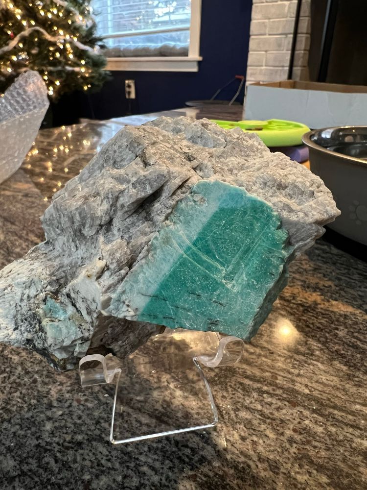 Zoned microcline (Alkali feldspar)