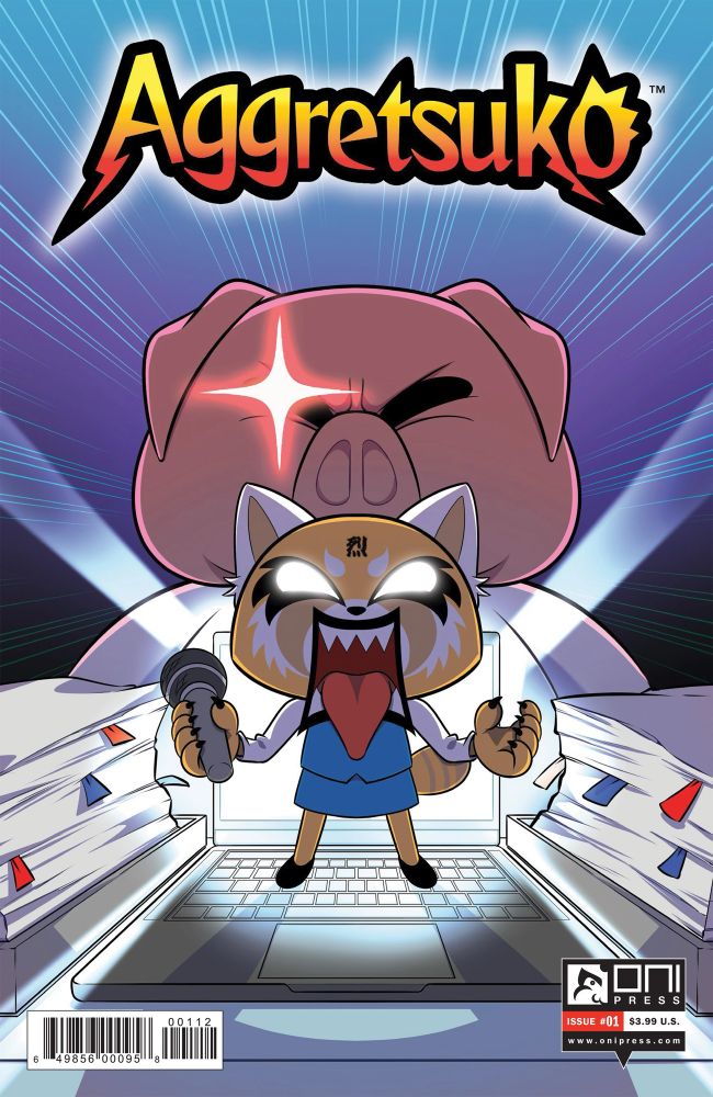 Cover for Aggretsuko issue 1