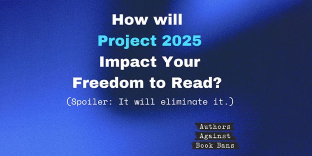 The Republicans’ Project 2025 is disastrous for books.