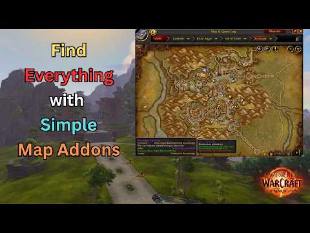 Must Have Map Addons for The War Within