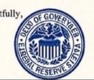 a fake governmental seal reading DEUD OF GOVERYBEB E1REBAL RESERVE SIEIDΔ
