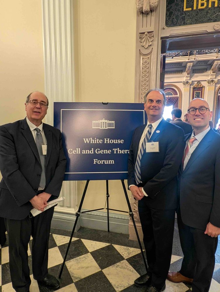 Dana-Farber doctors at the White House.