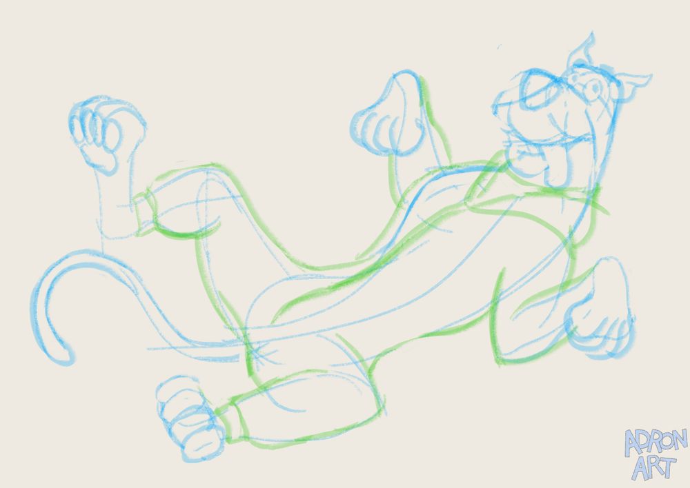 Scooby-Doo in his Fortnite onesie, laid back with his paws up. He's got a happy expression on his face with tongue lolling out.