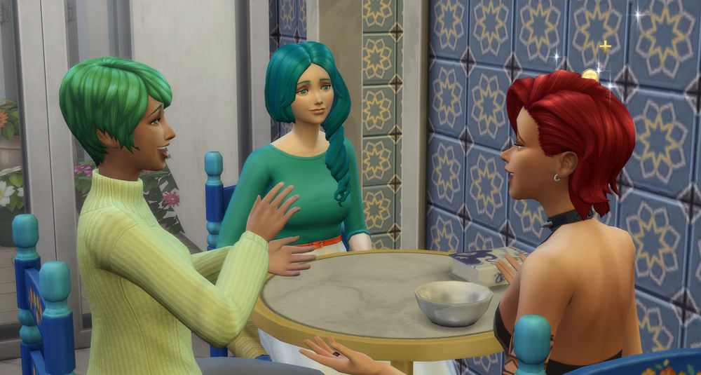 シムズ４で作ったティオラ、フラン、アゲル