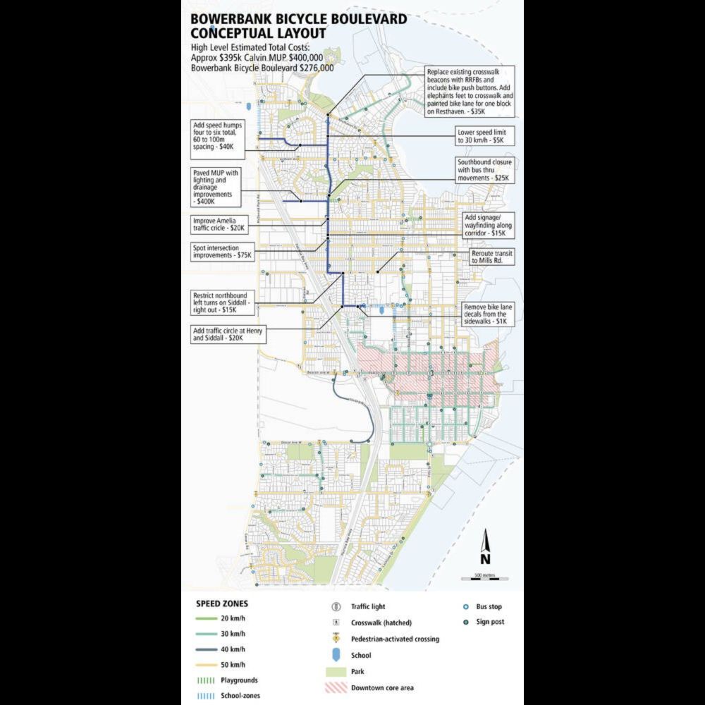 Sidney bike-boulevard design includes traffic-reduction measures