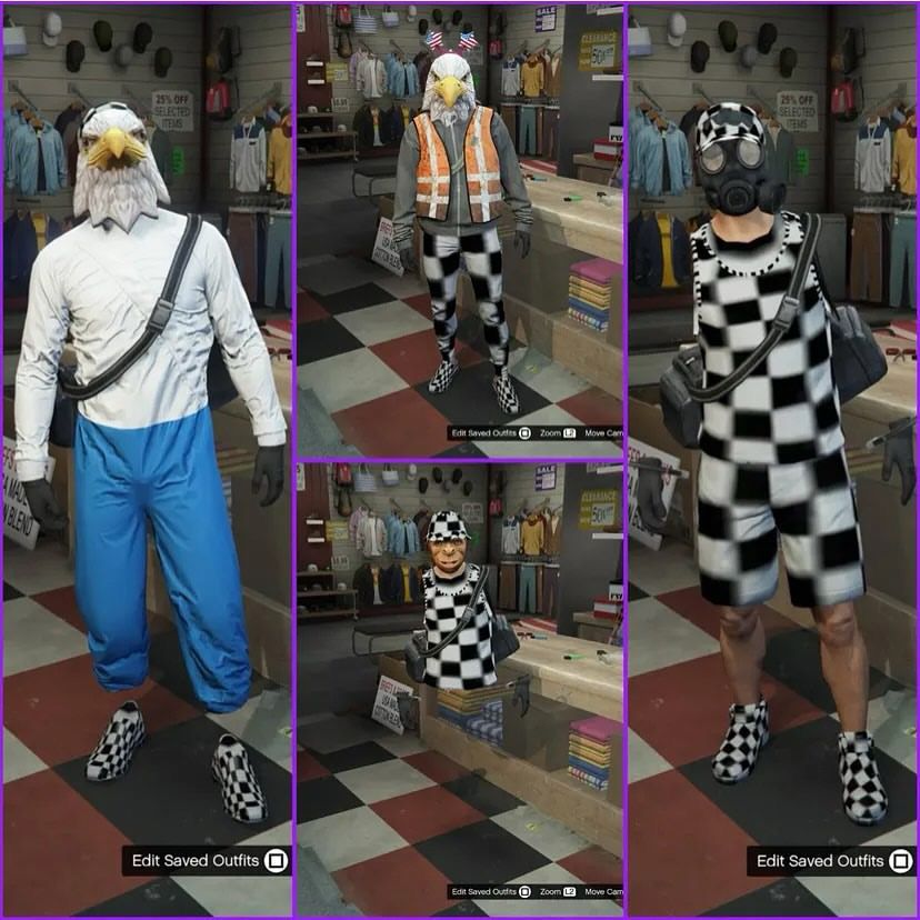 Modded outfits 