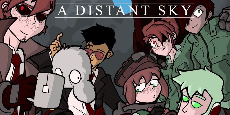 A Distant Sky Titlecard