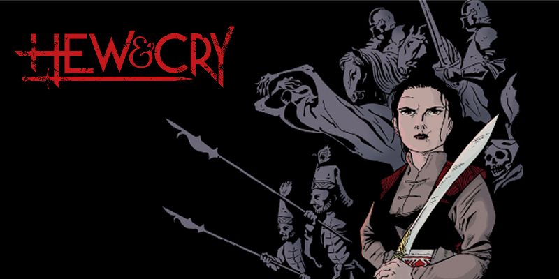 Hew and Cry title card