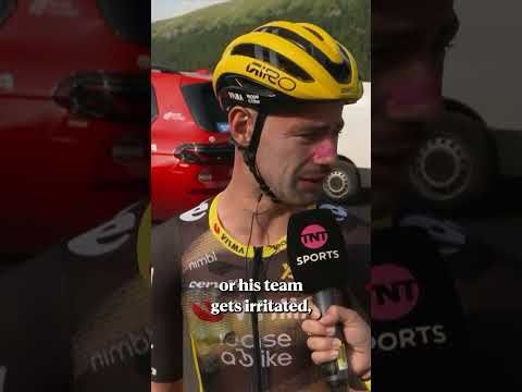 Campenaerts believes 'best in the peloton' Pogacar gets 'irritated' by Visma's tactics 👀😅 #cycling