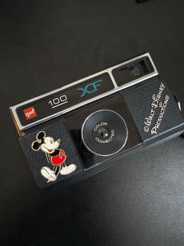 GAF 100 XF Walt Disney Productions Edition camera