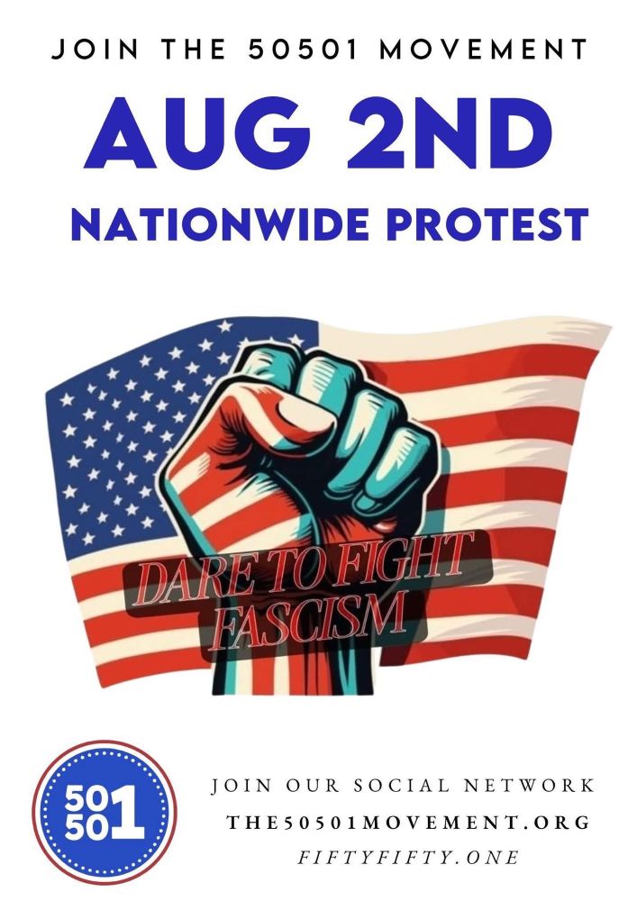 8/2 nationwide protest
Dare to fight fascism 

See fiftyfifty.one
