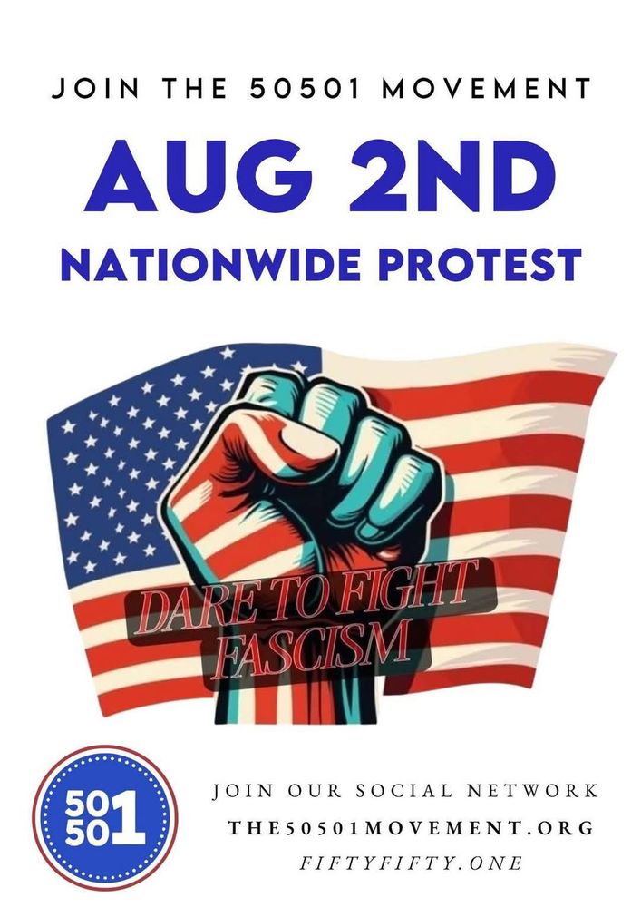 August 2nd nationwide protest
Dare to Fight Fascism 