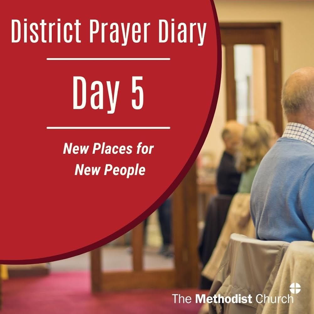 District prayer diary day 5: new places for new people