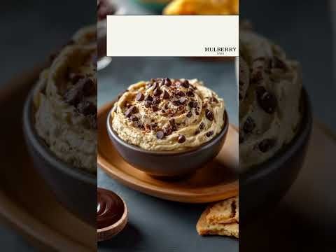 "Chocolate Chip Cookie Dough Dip" with Mulberry Tree's Sweet And Simple Saturdays
