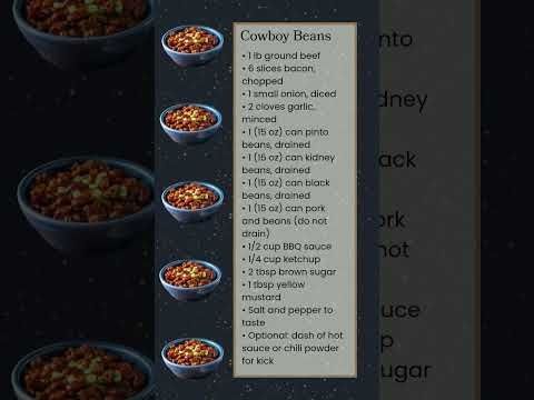 "Cowboy Beans" with Mulberry Tree's Fire Pit Friday