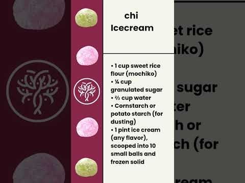 "Mochi Icecream" with Mulberry Tree's Meltdown Monday