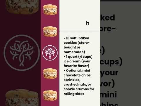 "Cookie Icecream Sandwich" with Mulberry Tree's Meltdown Monday