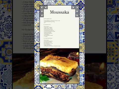 "Moussaka" with Mulberry Tree's Mediterranean Wednesday