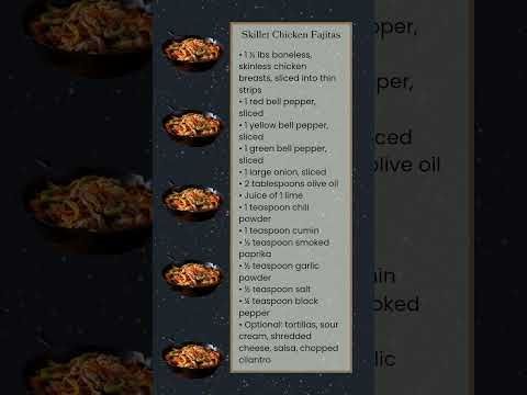 "Skillet Chicken Fajitas" with Mulberry Tree's Fire Pit Friday